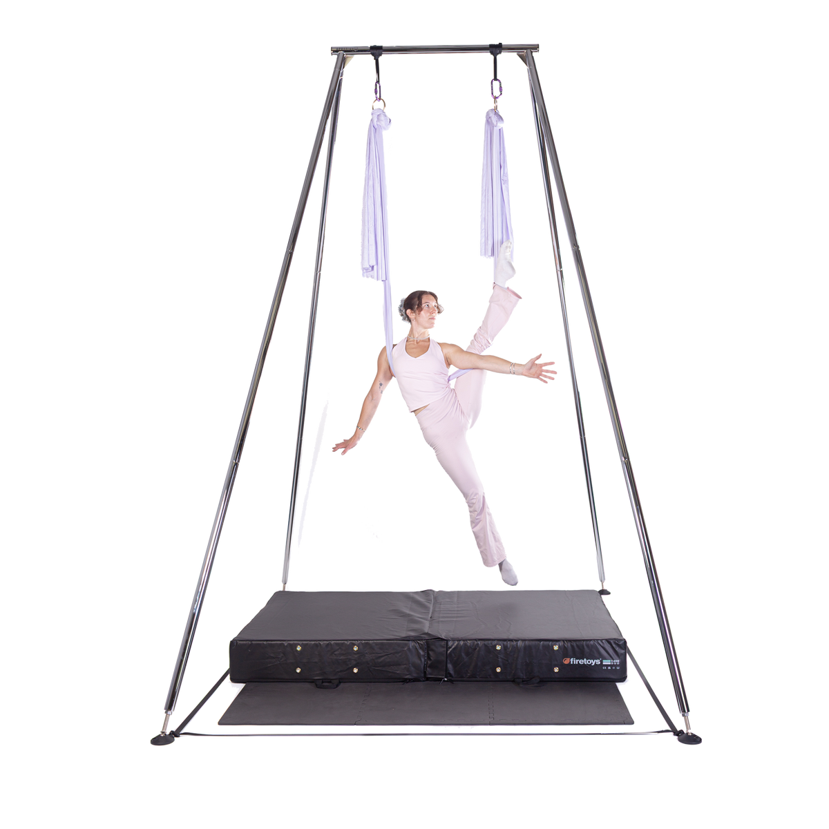 How to rig an Aerial Hammock to a Prodigy Yoga Rig