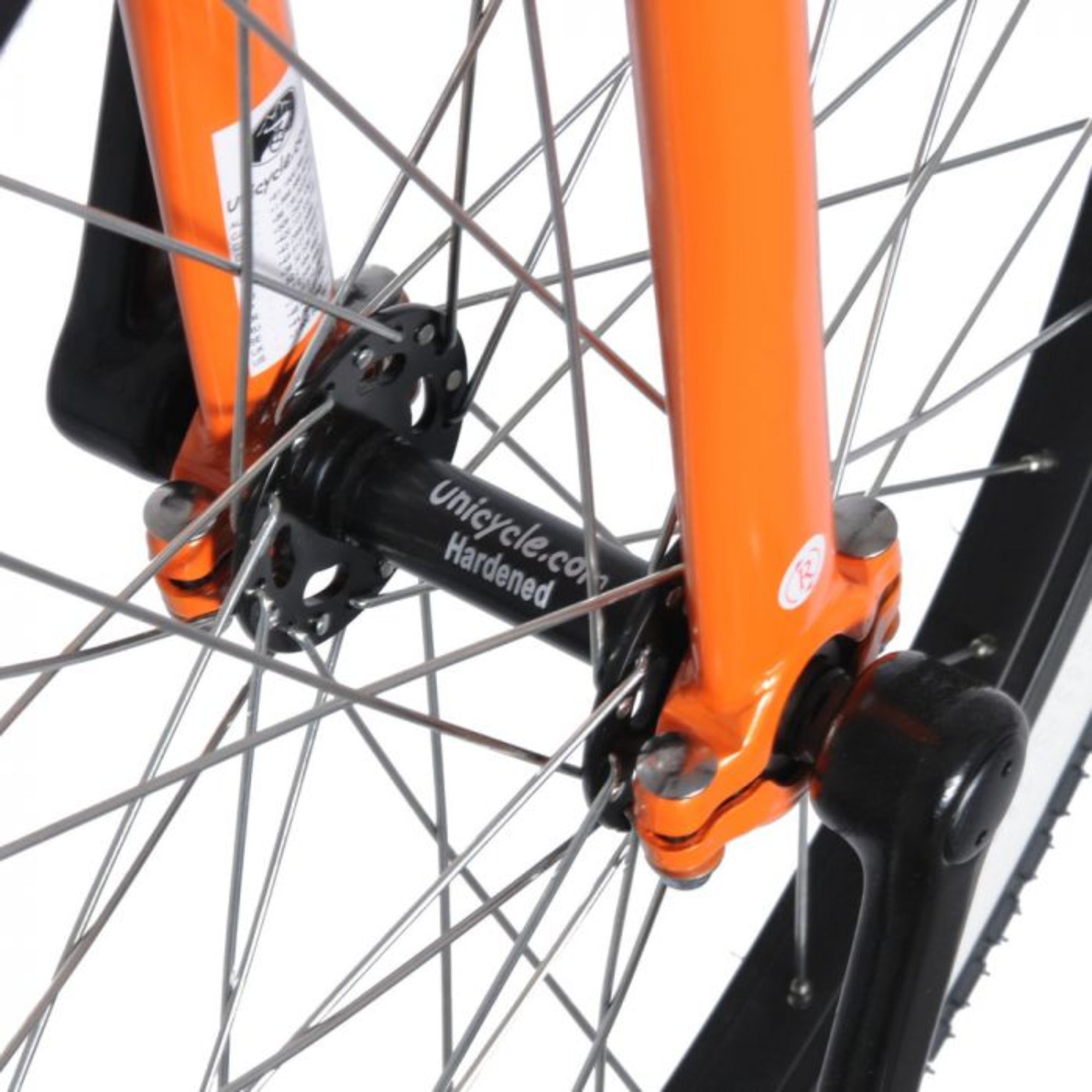 close up hub and cranks