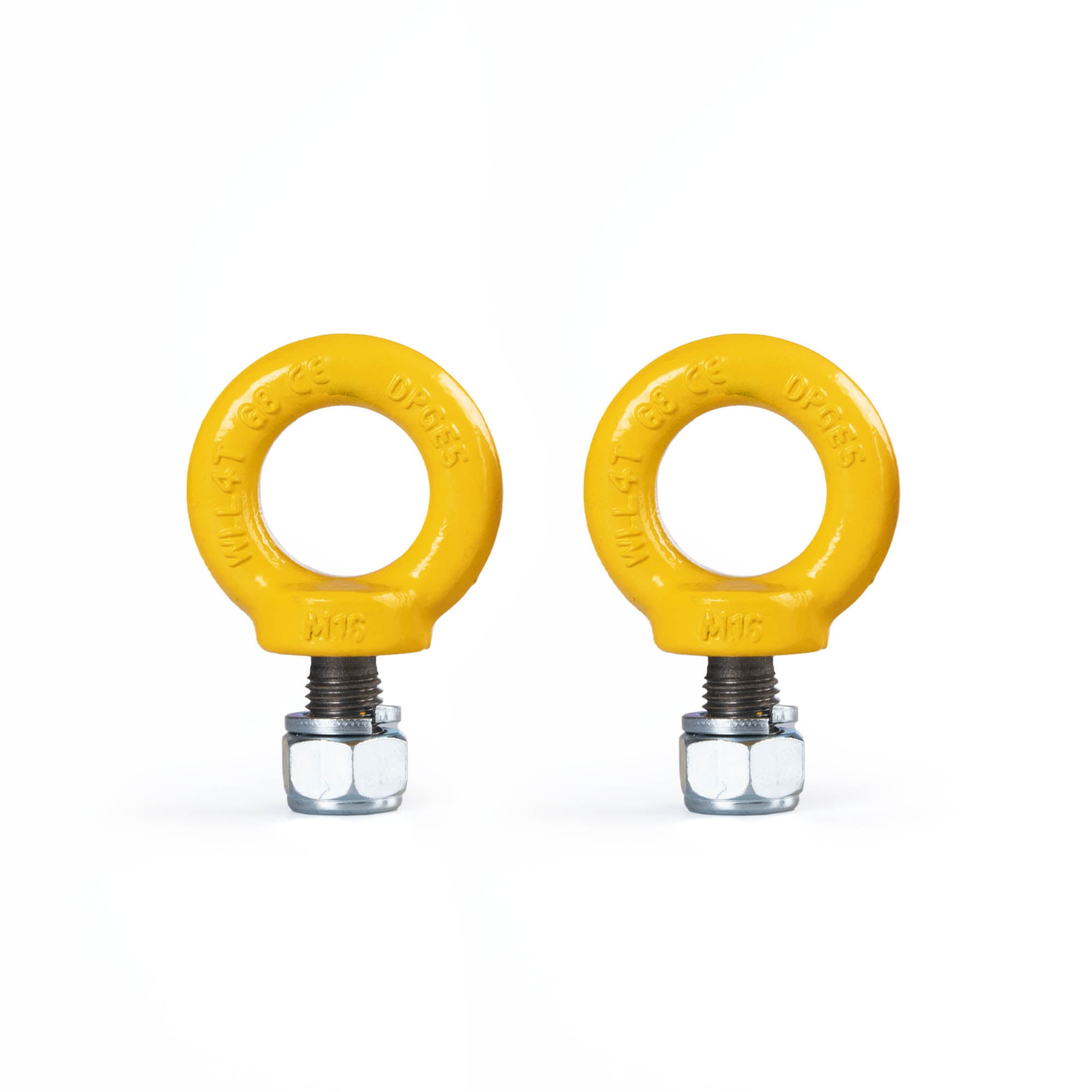 Big rig gusset plate pair of eyes standing