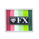 Diamond FX 50G split cake Mega Melon with lid on in a white background