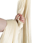 Vanilla yoga hammock wrapped around hand