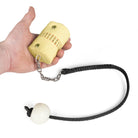 Single fire poi with wick in hand