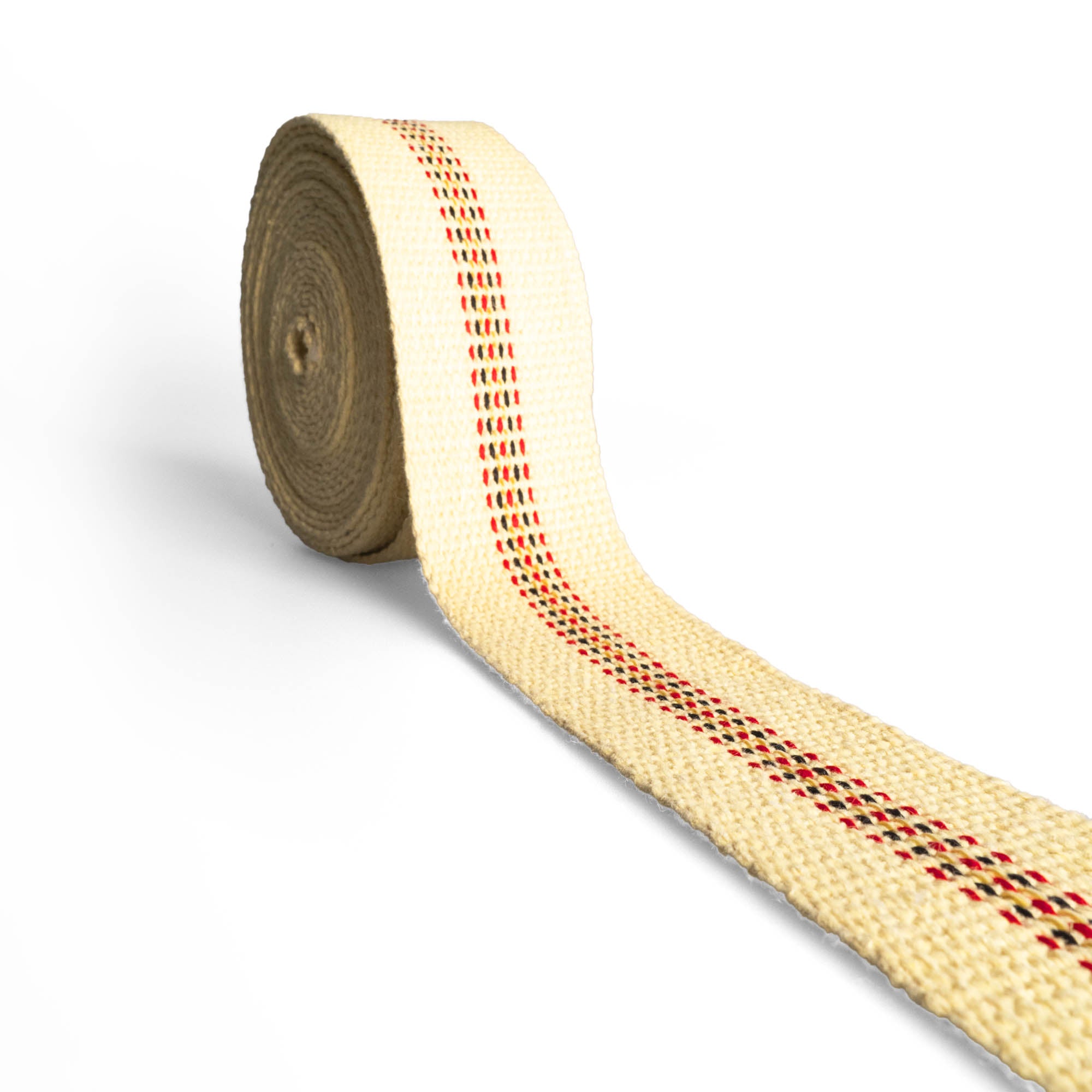 Firetoys fire wick on its side partially unrolled