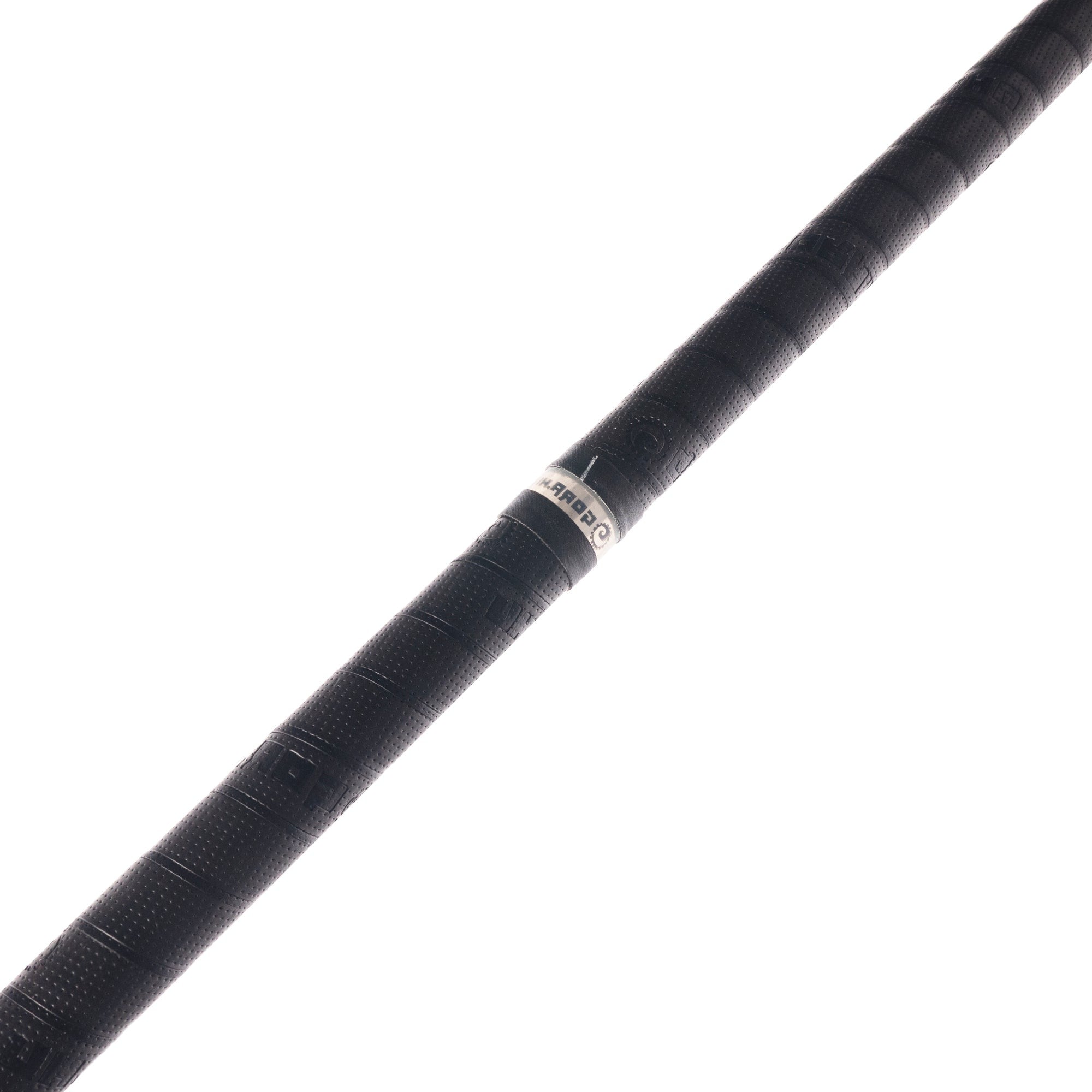 close up middle section of gora contact staff