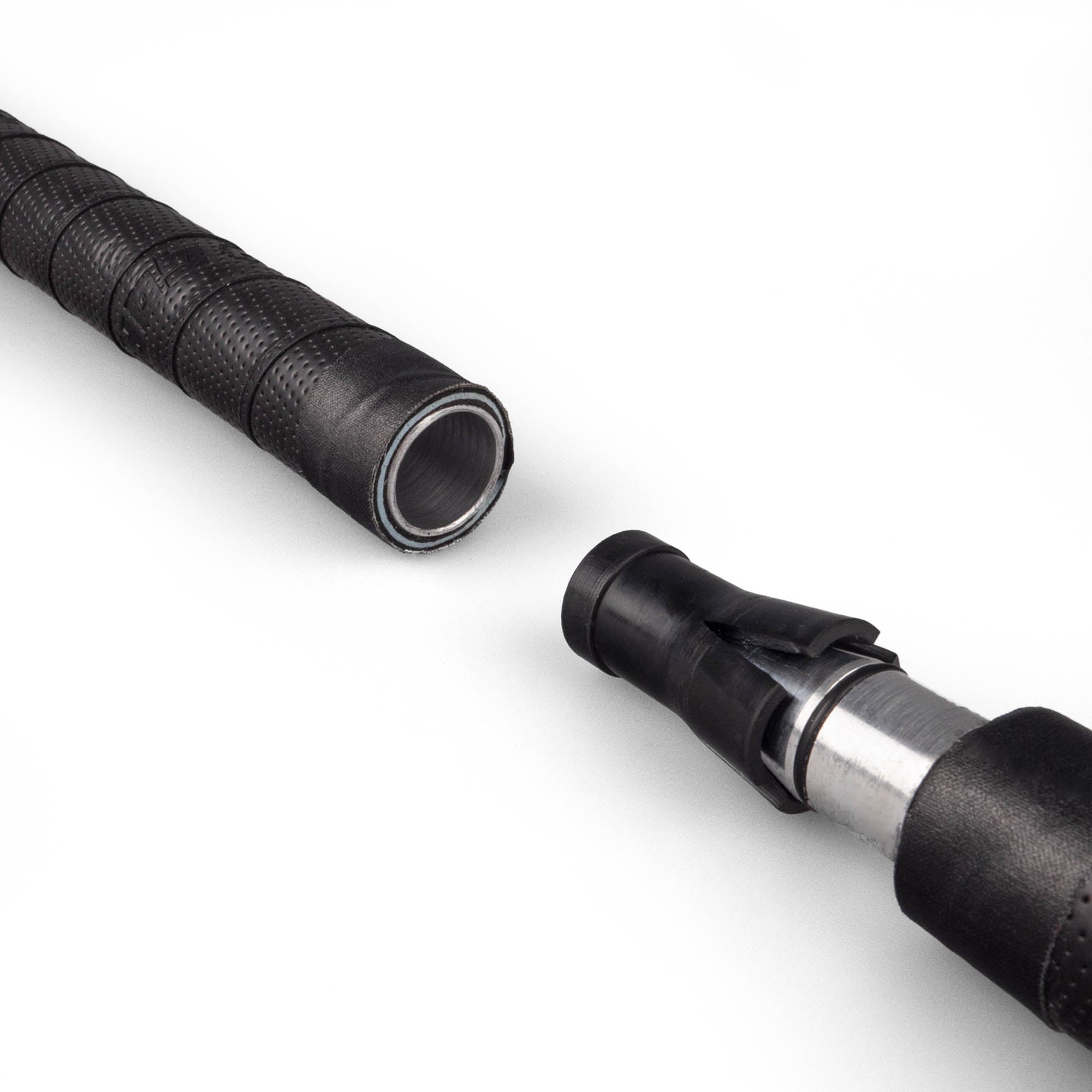 Close up of the staff attachment