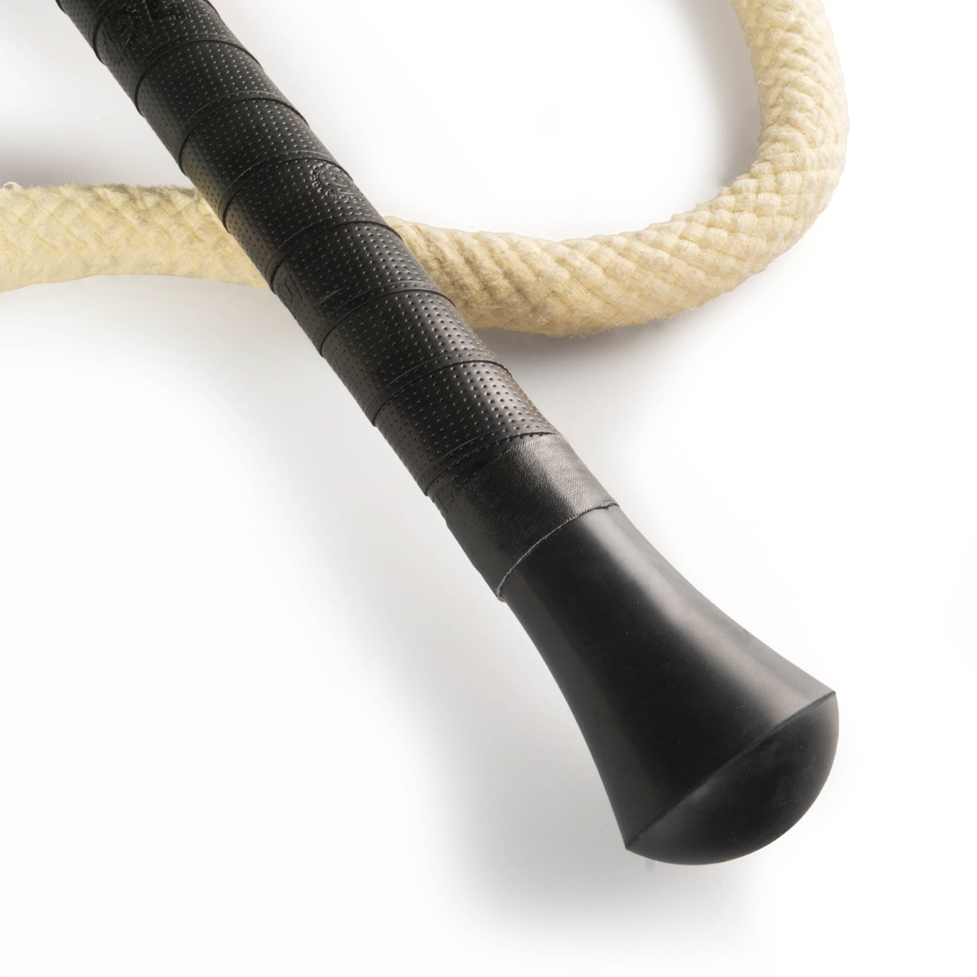 Gora fire whip handle close up