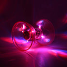 diabolo fitted with LED units glowing
