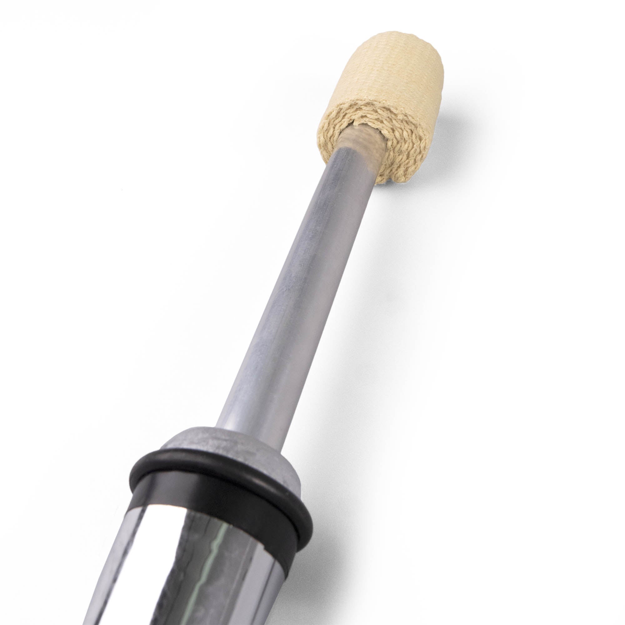 Juggle dream pulsar fire torch close up of the wick