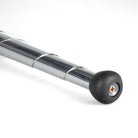 Juggle dream pulsar fire torch close up of the club end