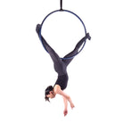 Performer on midnight blue hoop