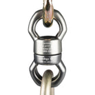 Prodigy SR-2 swivel connected to two carainers