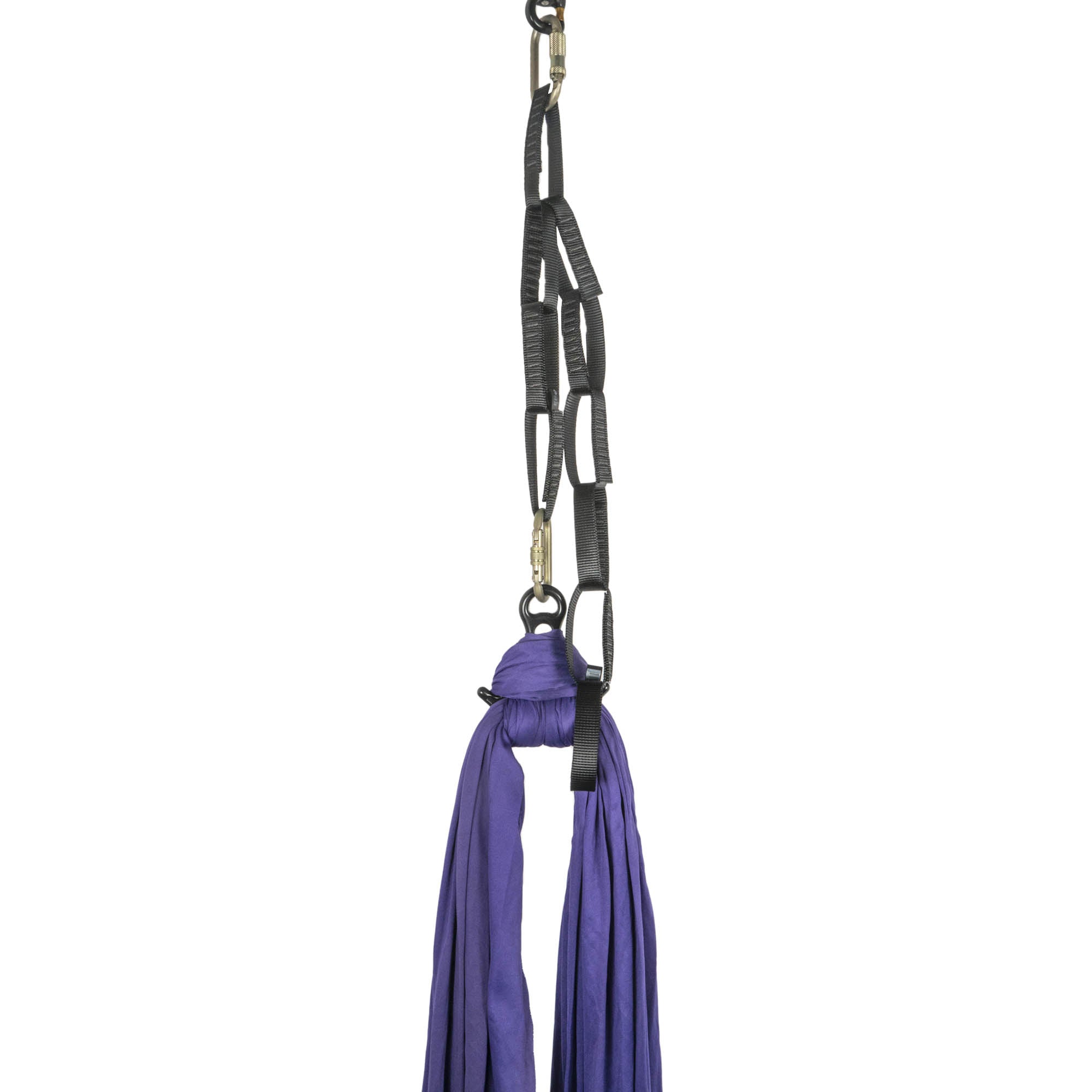 Prodigy aerial 10 loop close up silk attached