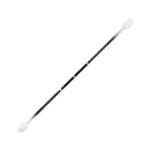 Led glow staff on white background