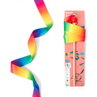 A multicolored ribbon toy