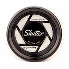 side view of black shutter