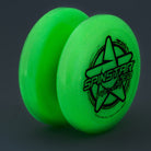 yoyo with glow-in-the dark body glowing