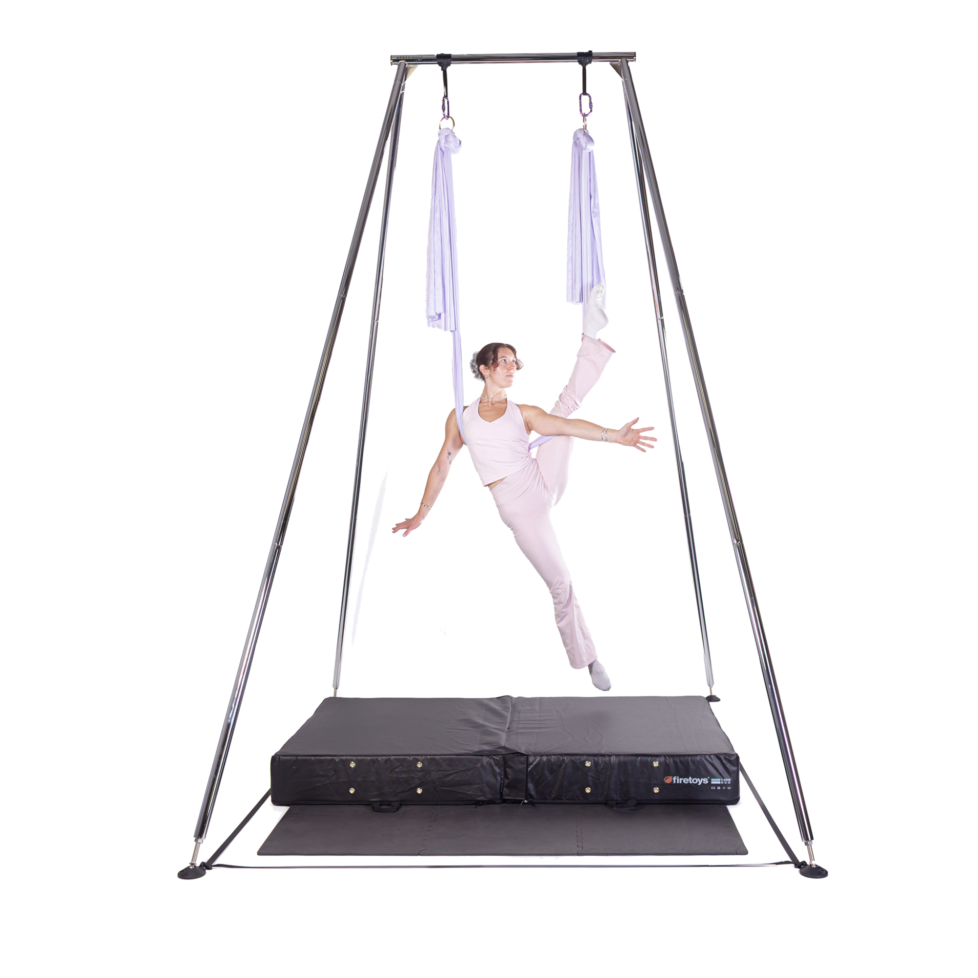How to rig an Aerial Hammock to a Prodigy Yoga Rig