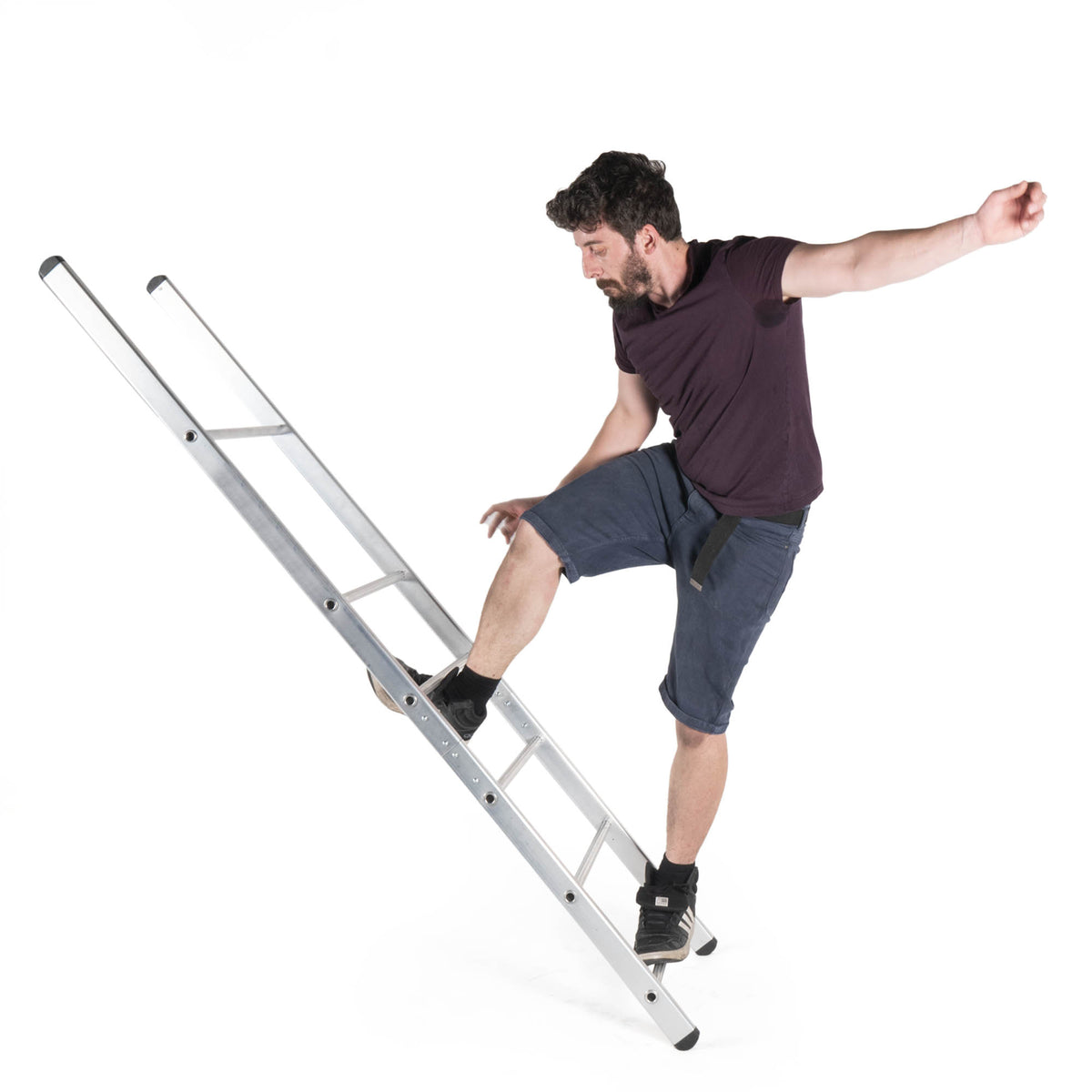 Walk Ladder Example Firetoys 6 Rung Collapsible Walking Ladder (travel version)
