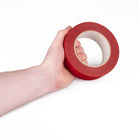 Red tape in hand