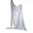 Dove grey silk rigged