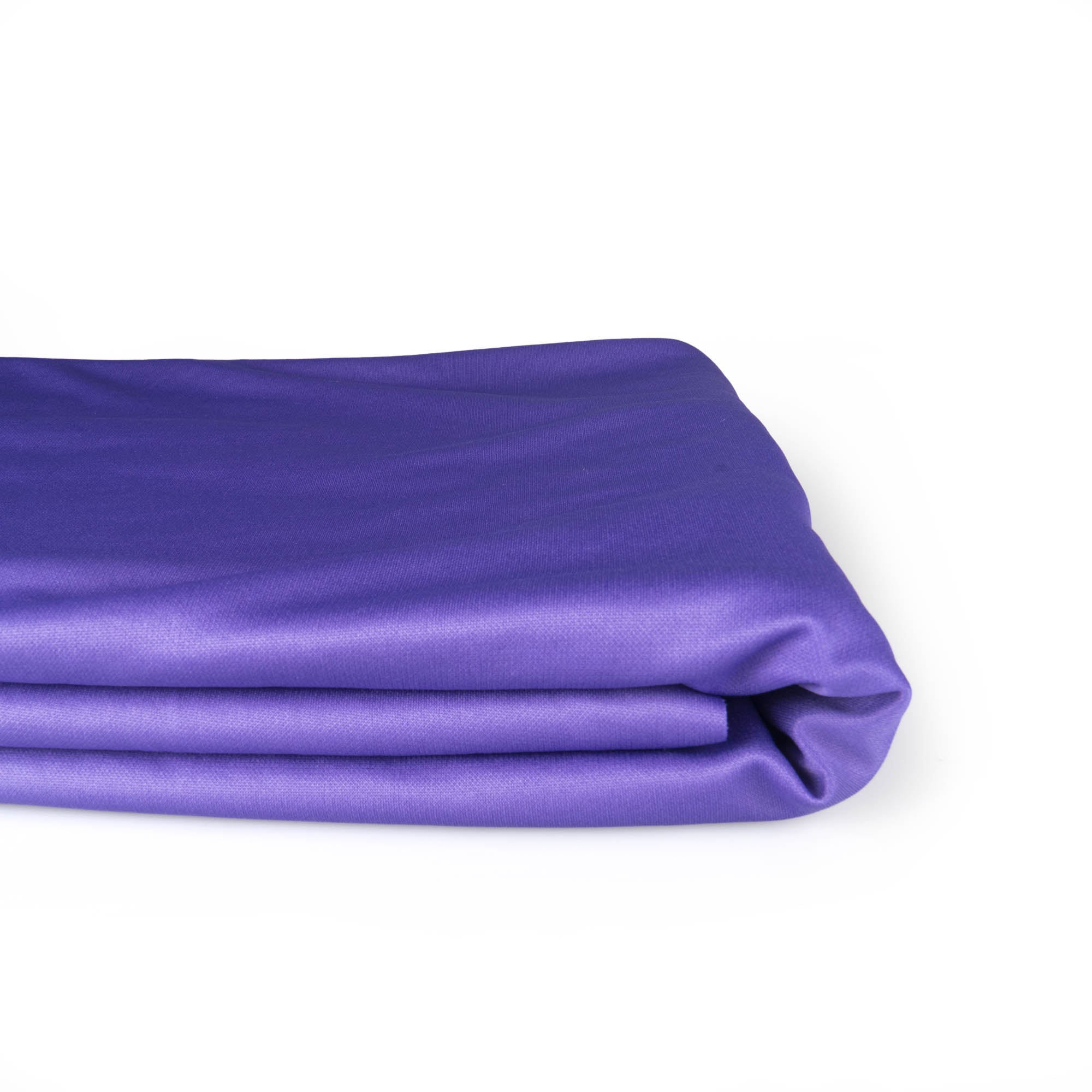 Purple silk folded