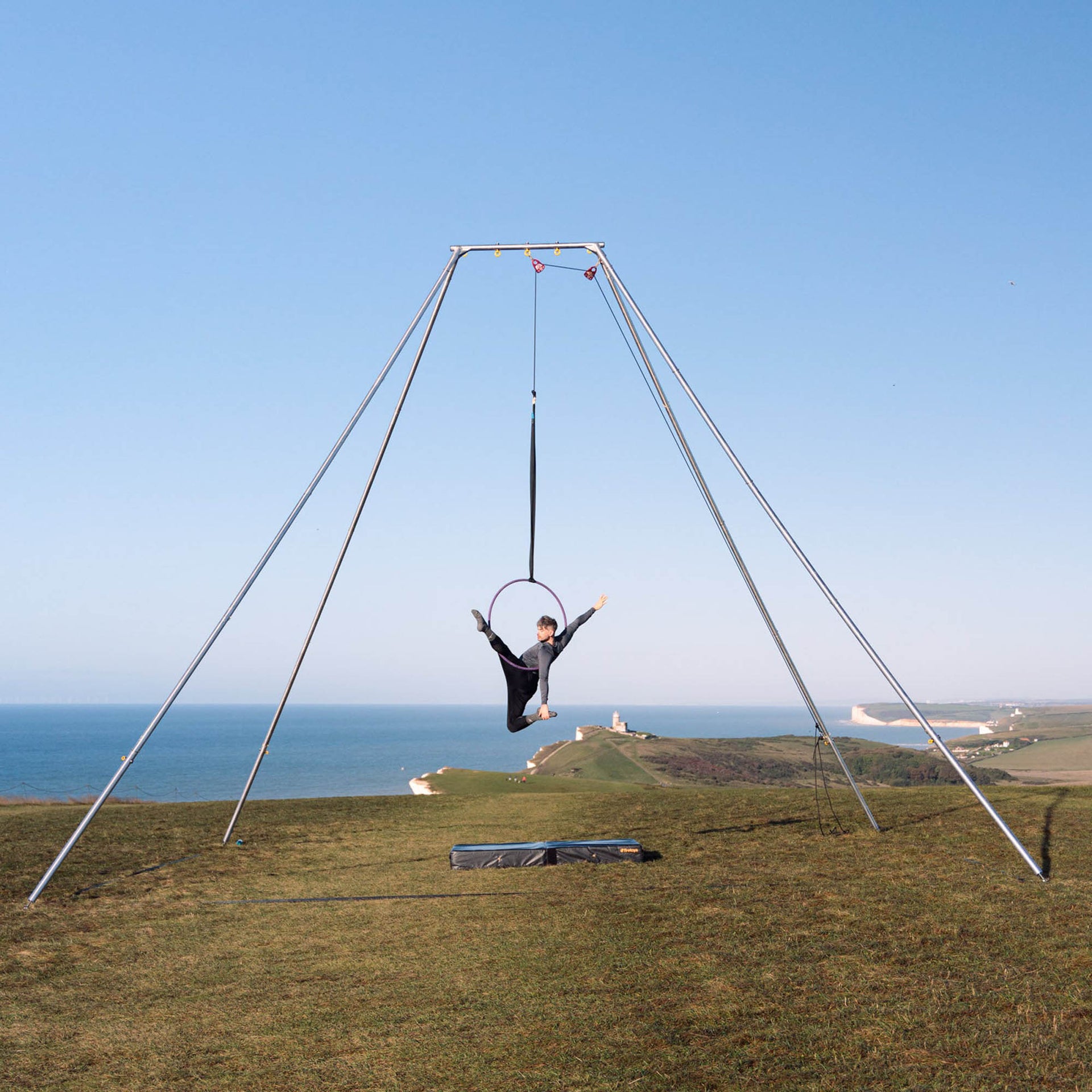 Firetoys Freestanding Extra Large Outdoor Aerial Rig - 6.5m - BigRig X