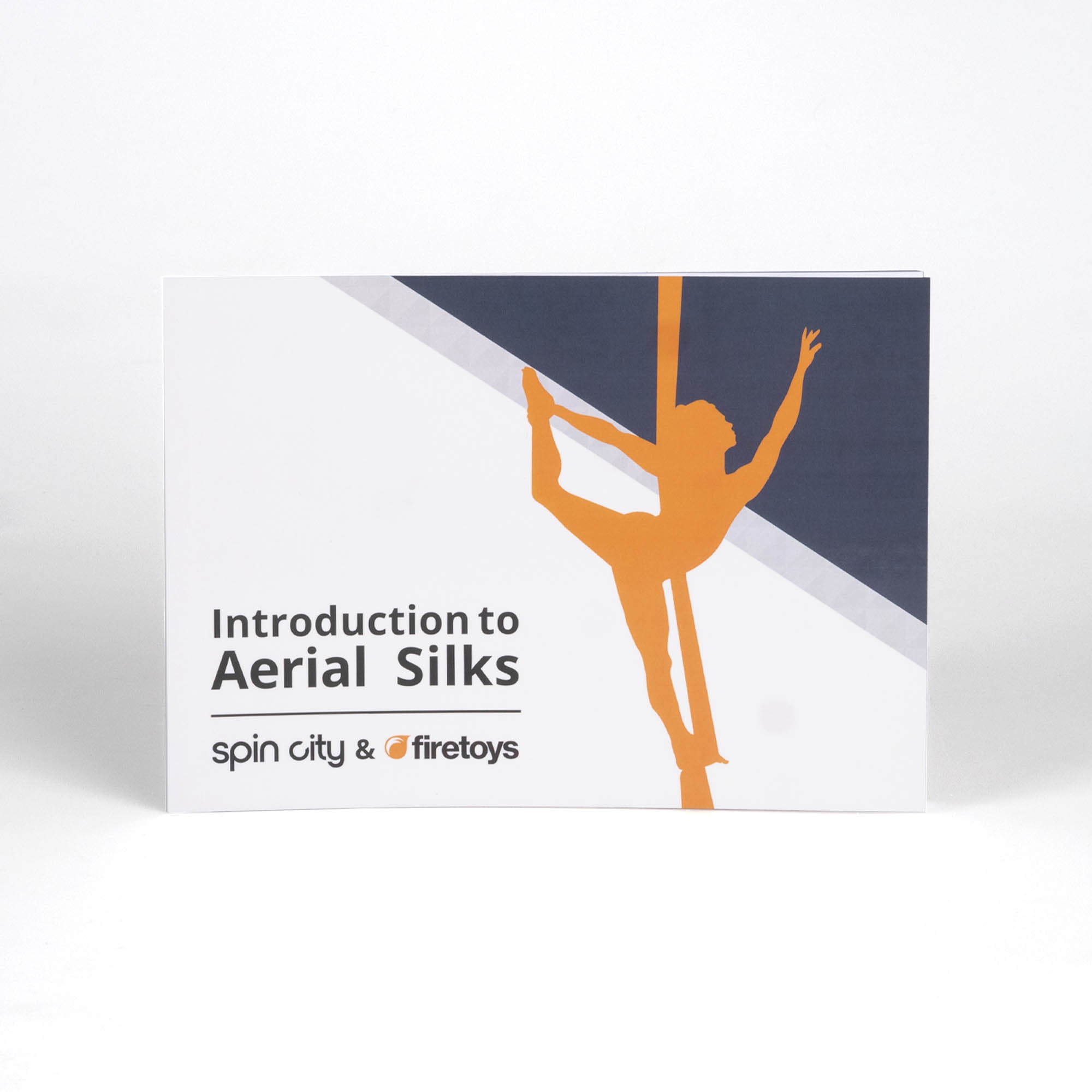 Aerial silks book front cover