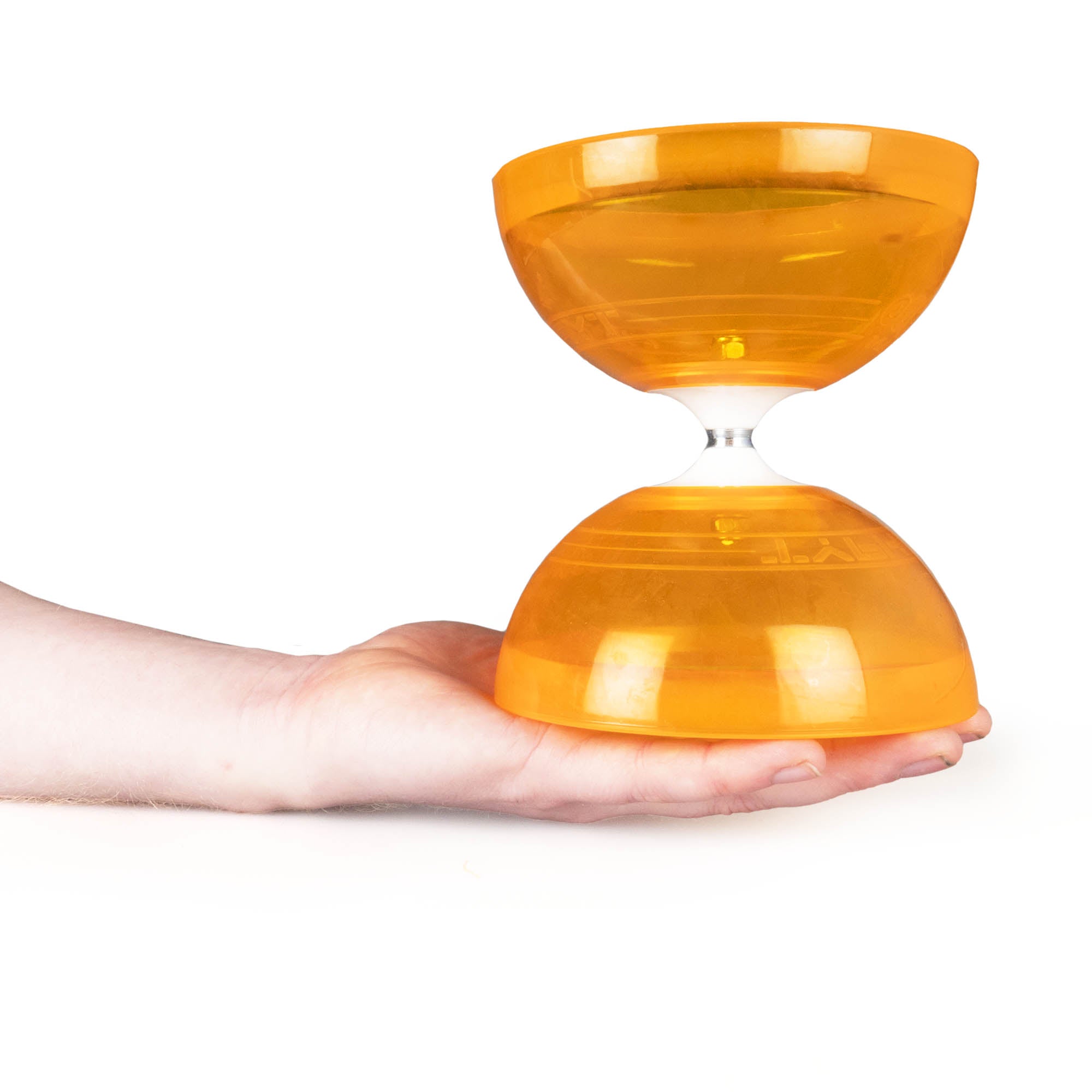 Juggle dream typhoon orange in hand