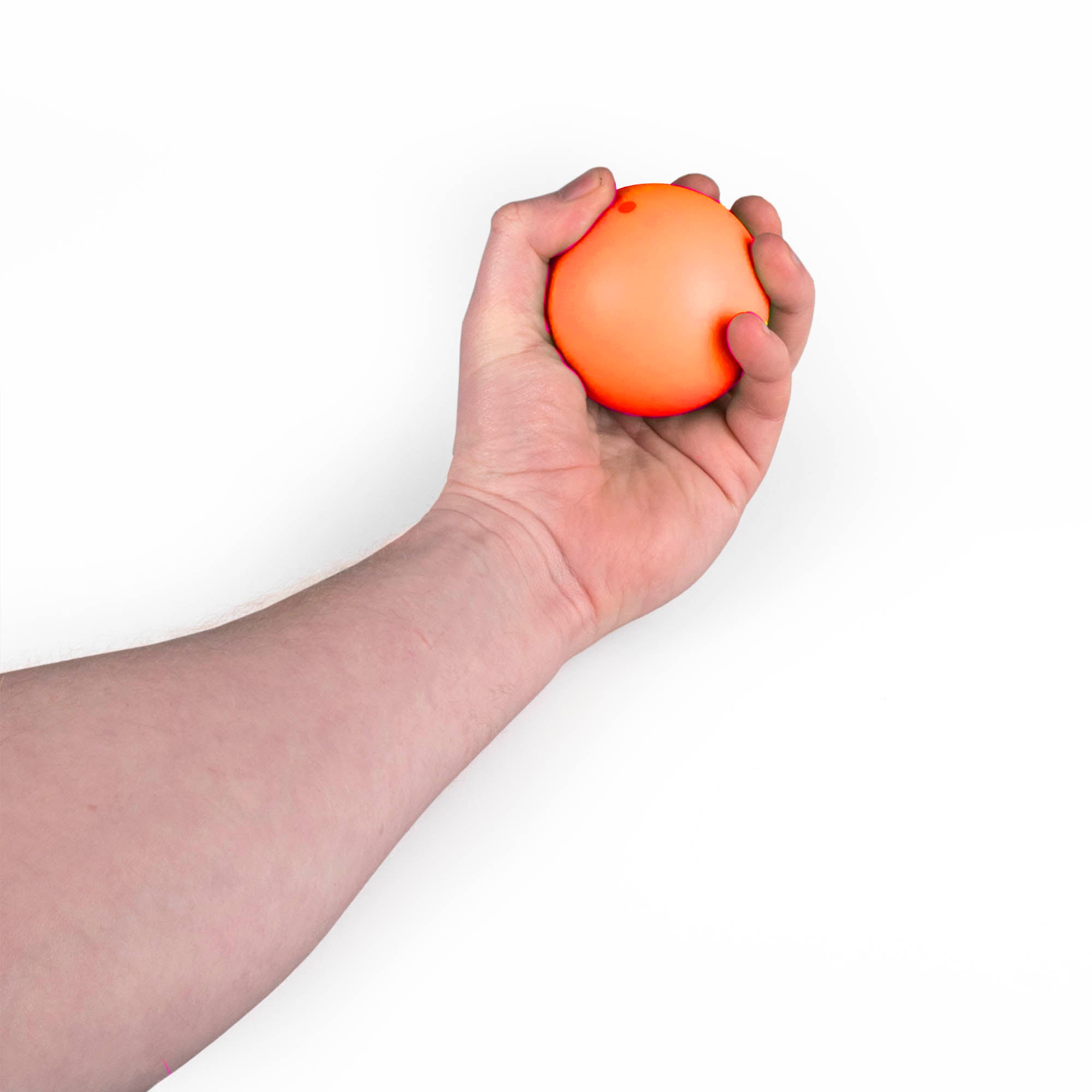 MMX 70mm juggling ball orange in hand