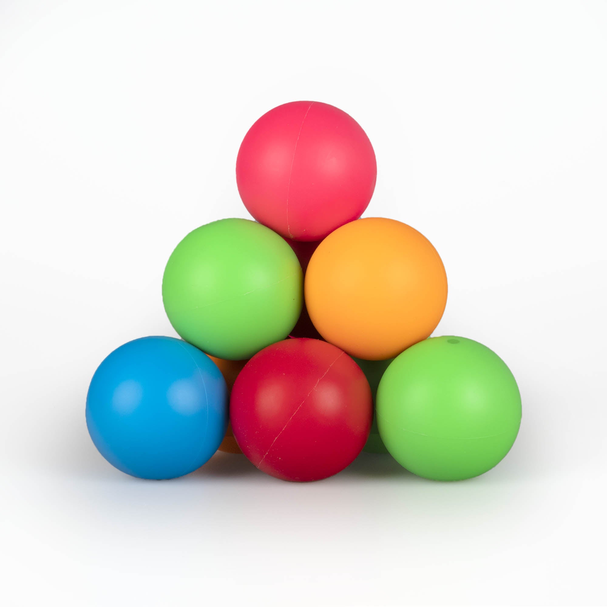 MMX 67mm juggling balls group shot stacked with all colours