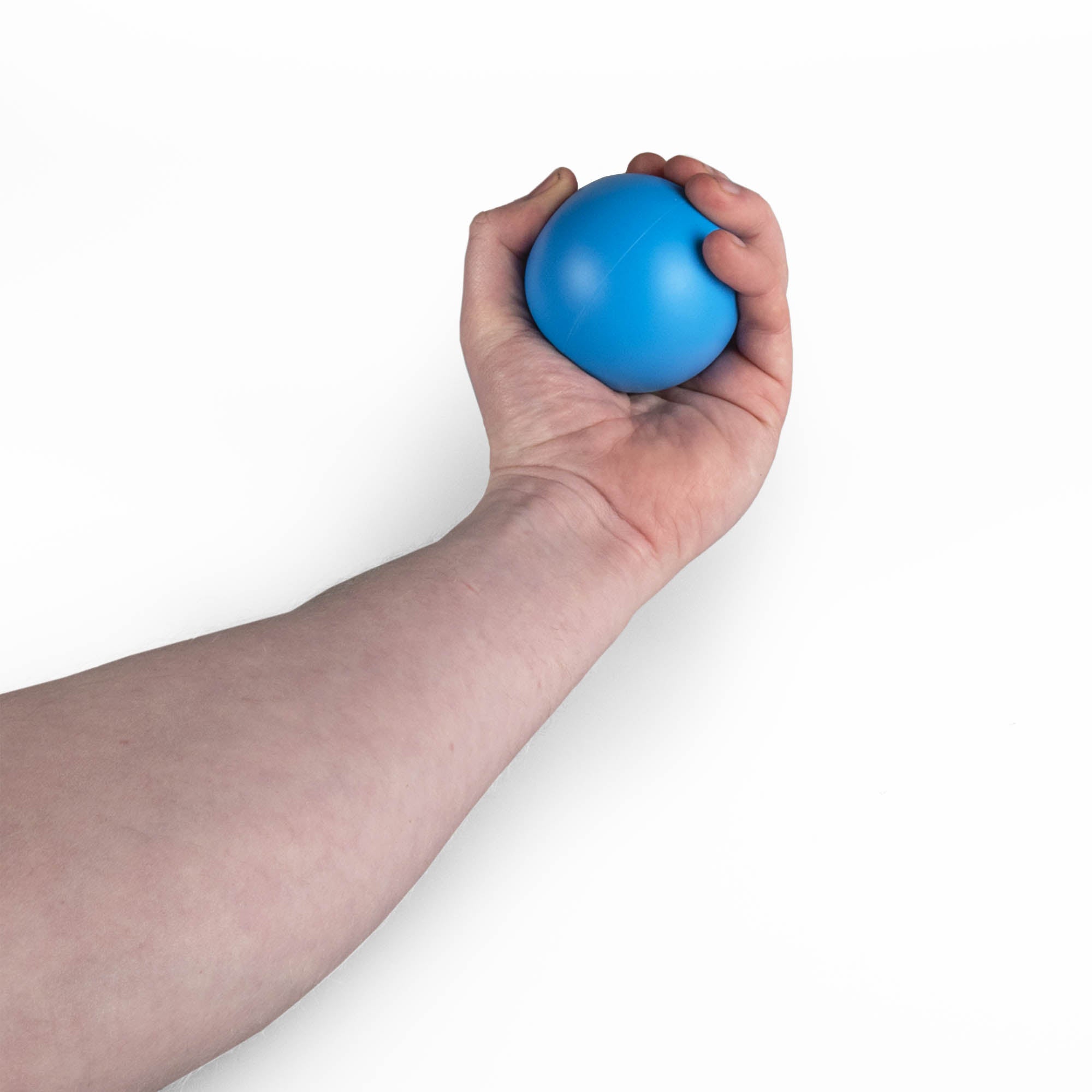 MMX 67mm juggling ball blue in hand