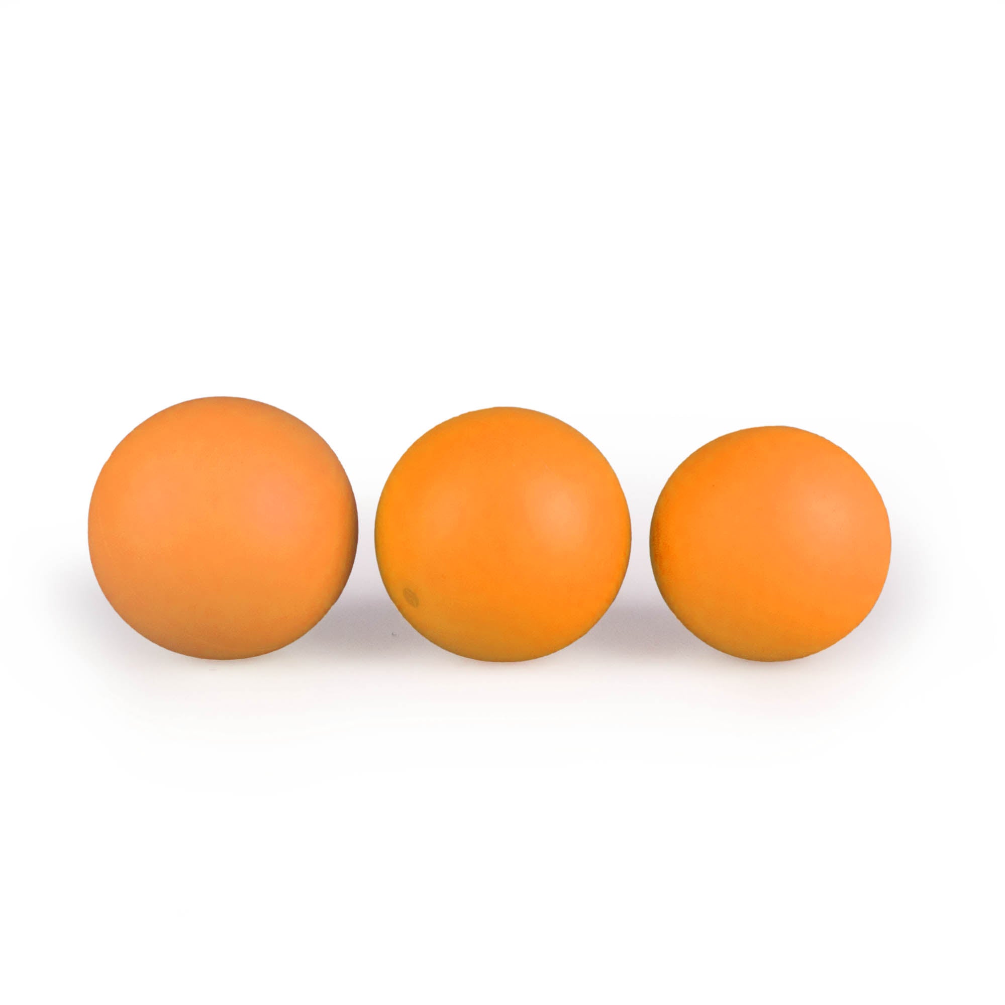MMX juggling ball size comparison orange