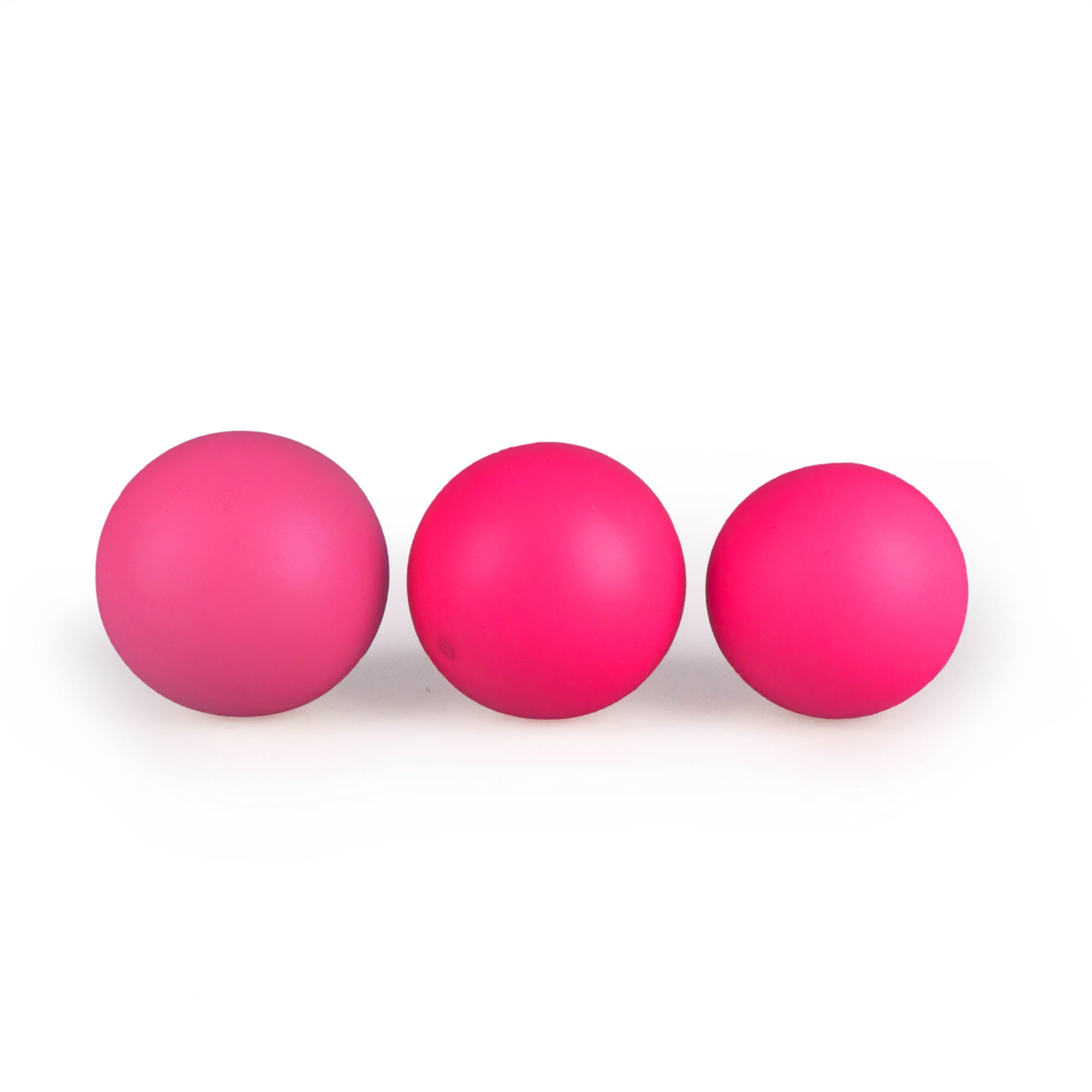 MMX juggling ball size comparison pink