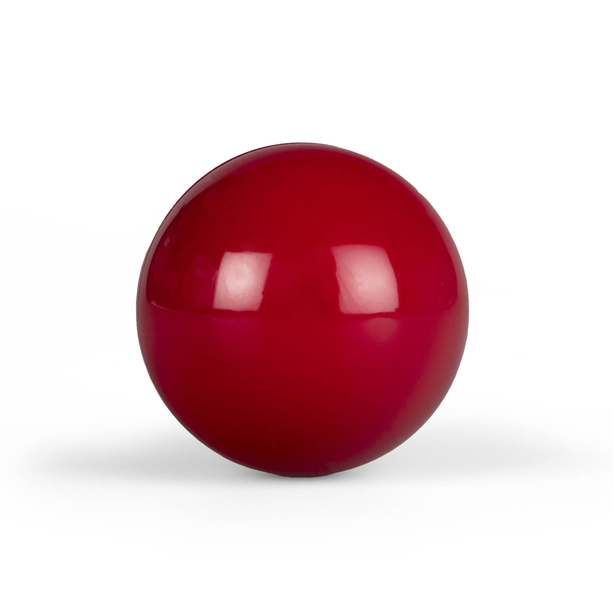 Mr babache 100mm stage ball red straight on white background