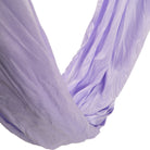 Prodigy Aerial sling with O rings and bag close up lilac