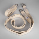 Prodigy cotton covered aerial loops, one undone other coiled