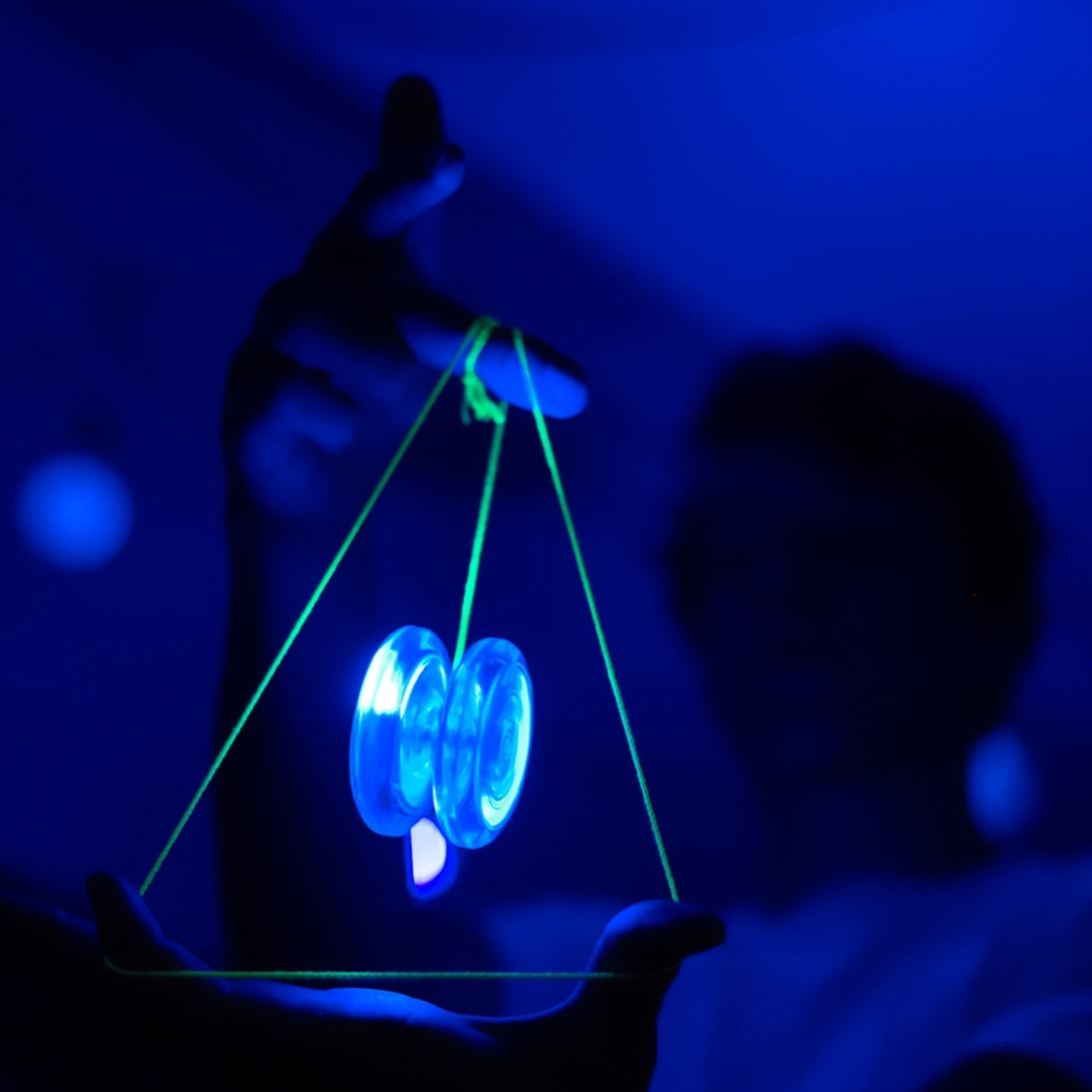 yoyorecreation ラミ ライトブルー YoYoFactory LED Spinstar