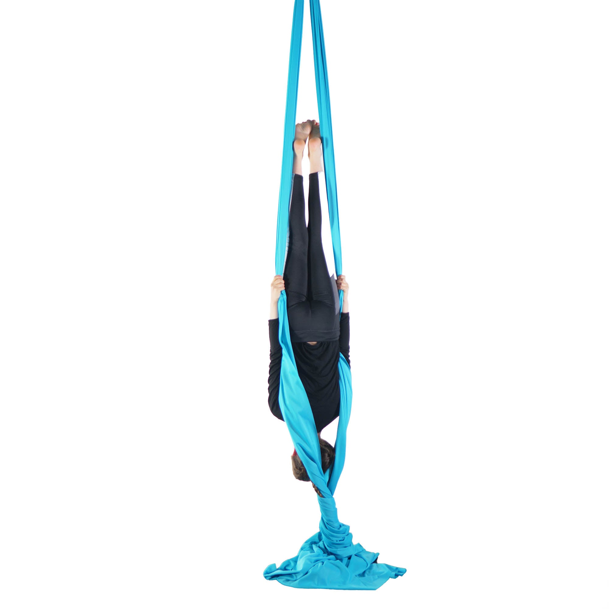 Turquoise Firetoys youth silk action shot