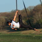 Firetoys aerial straps black action shot