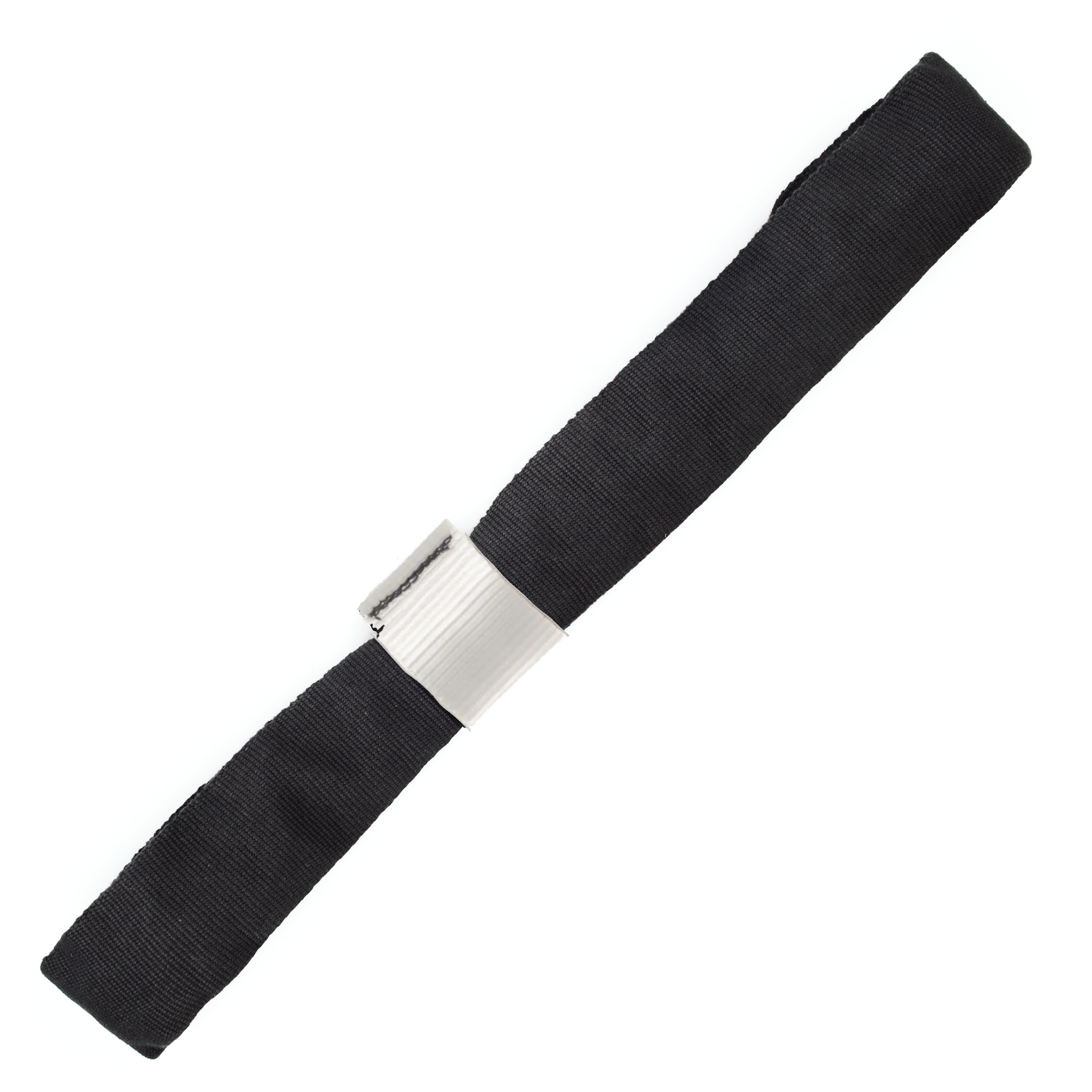 black hand loop with white keeper