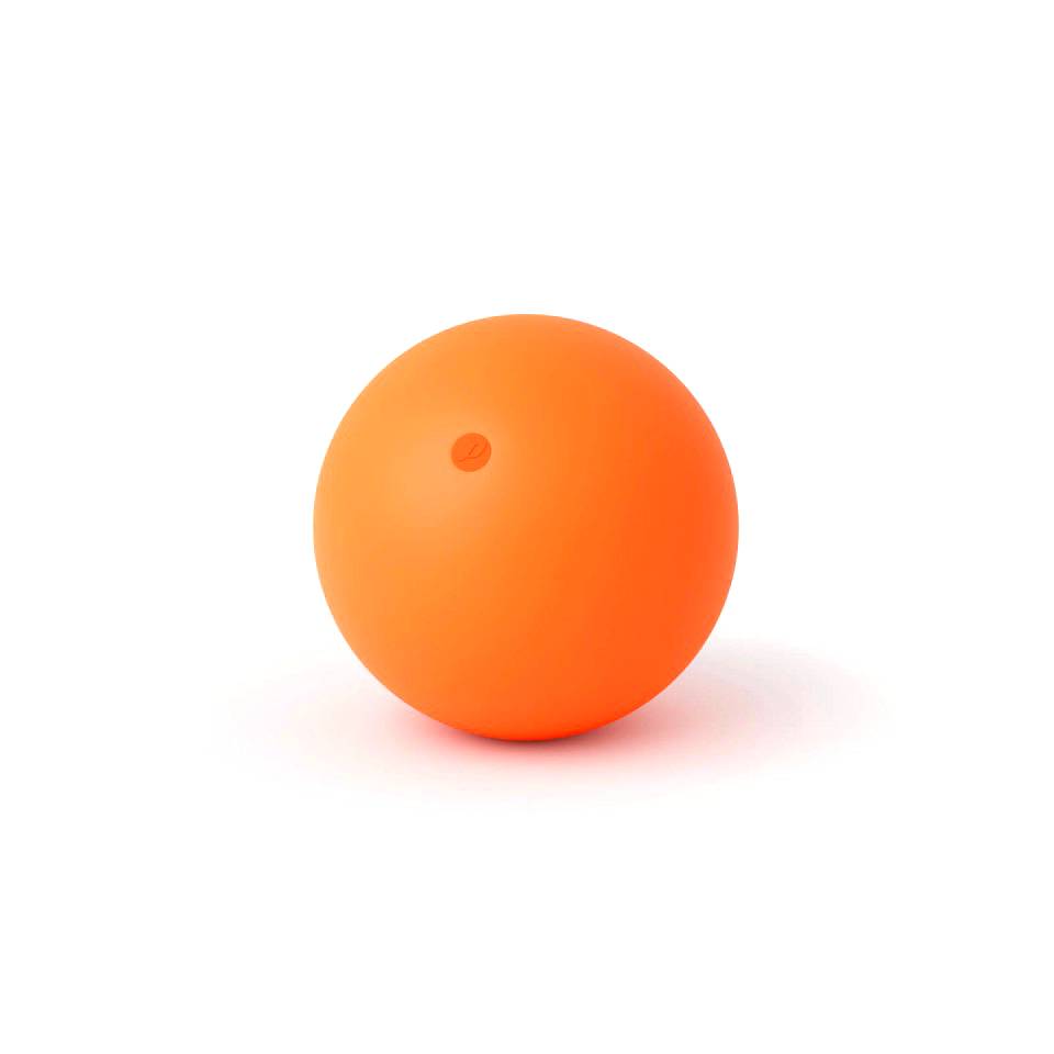 MMX 67mm juggling ball orange, with white background