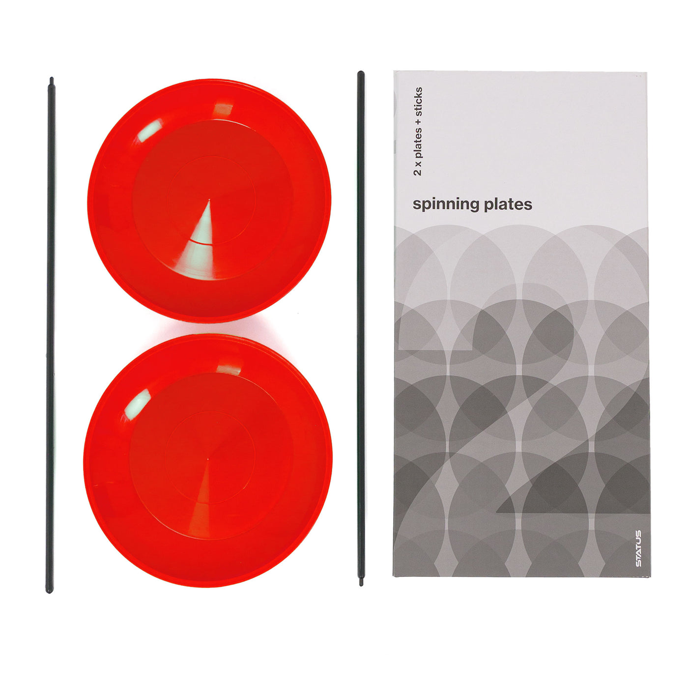 Status Spinning Plates with Stick