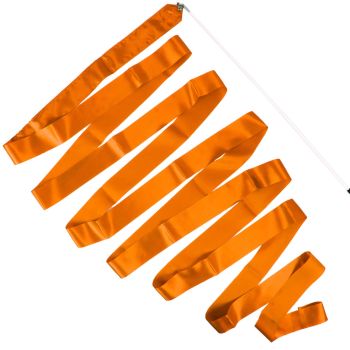 Orange Gymnastic Twirling Ribbon (6m)