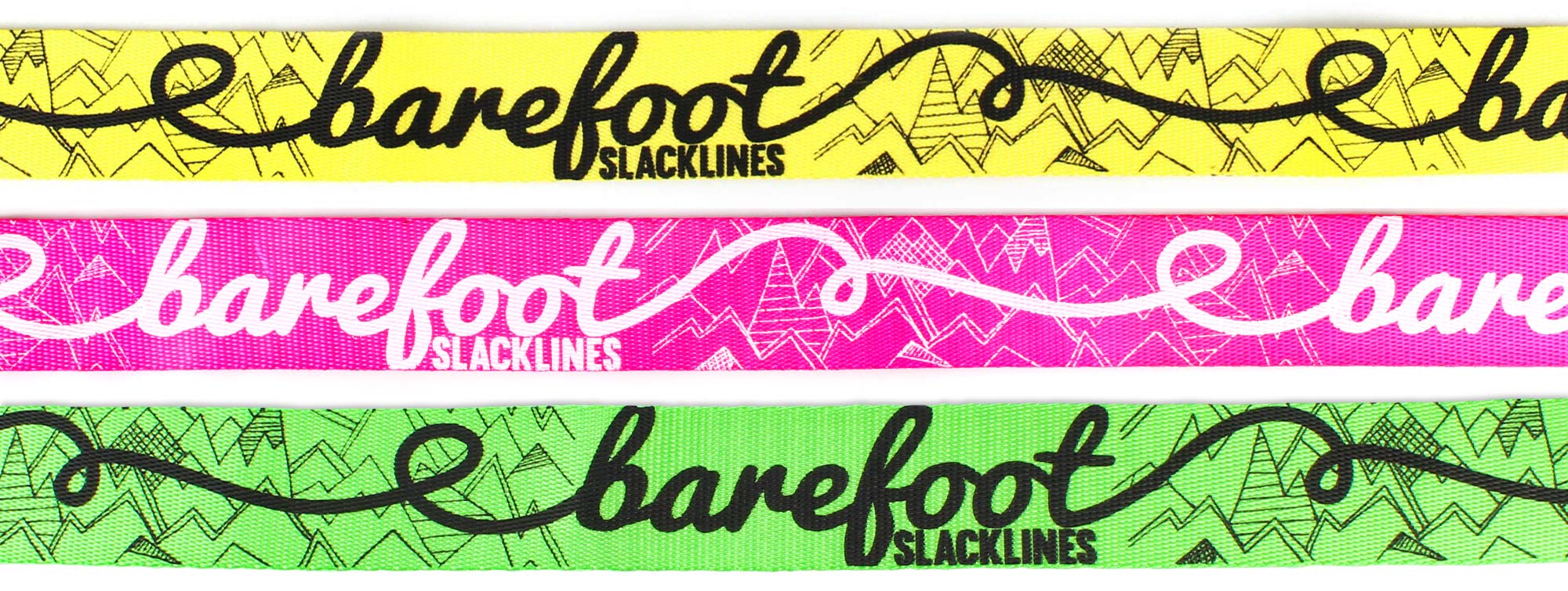 barefoot slackline pattern